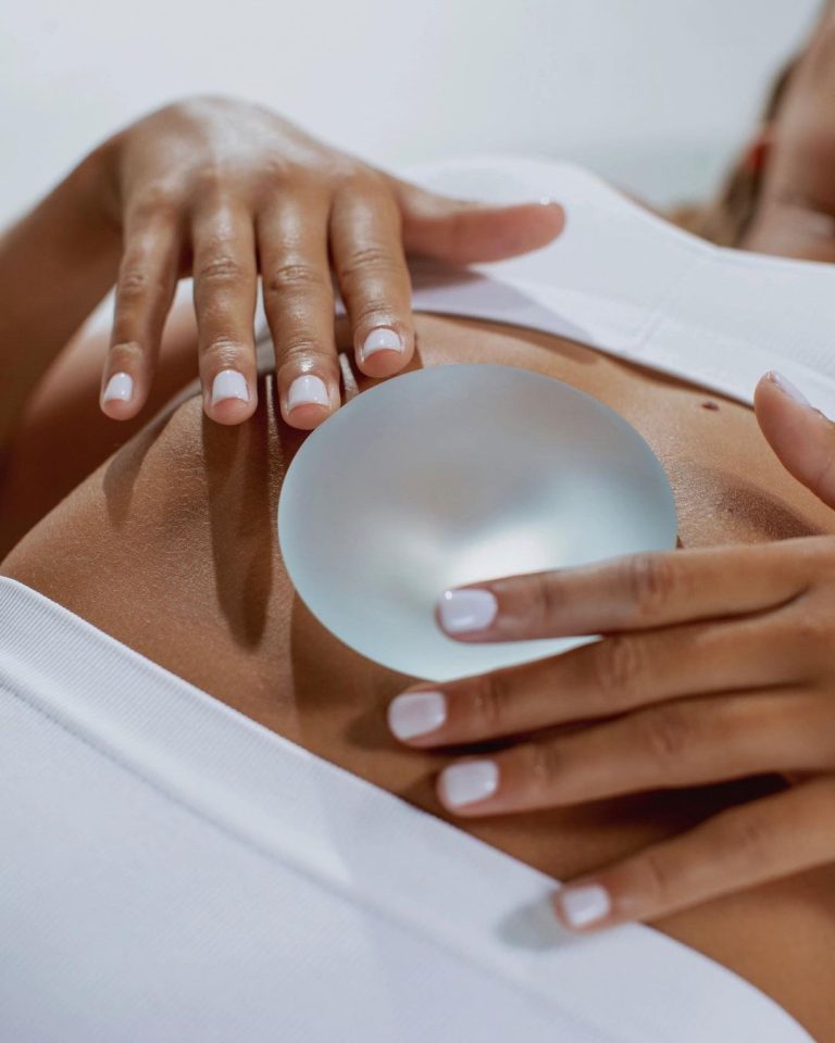 breast implant safest material